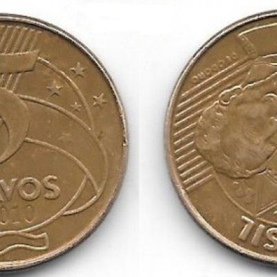 MRS 524 - Moeda 25 Centavos - 2010 - SO