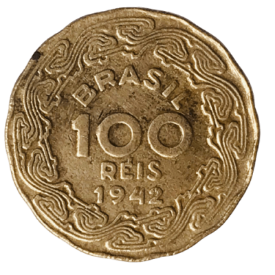 MVM 165 - Moeda 100 réis - Cupro-níquel - 1942 - Getúlio Vargas - SOB