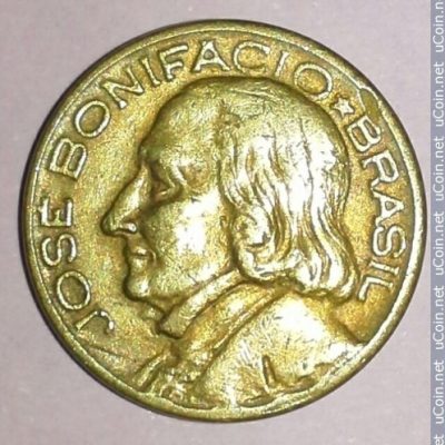 MVM 197 - Moeda 10 centavos - Bronze-Alumínio - 1947 - José Bonifácio de Andrada e Silva - SOB