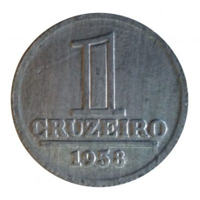 MVM 275 - Moeda 1 cruzeiro - Alumínio - 1958 - SOB