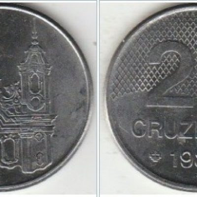 MVM 363 - Moeda 20 Cruzeiros - Igreja - Aço Inoxidável - 1982 - SOB