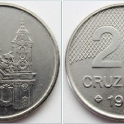 MVM 364 - Moeda 20 Cruzeiros - Igreja - Aço Inoxidável - 1983 - SOB