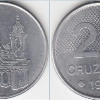MVM 365 - Moeda 20 Cruzeiros - Igreja - Aço Inoxidável - 1984 - SOB