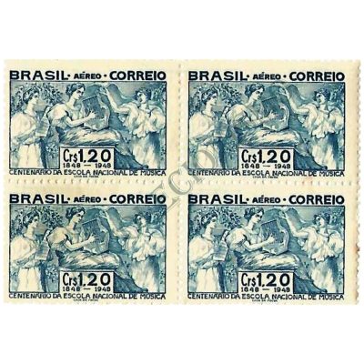 QA0067 - Centenário da Escola Nacional de Música - RJ - 1948