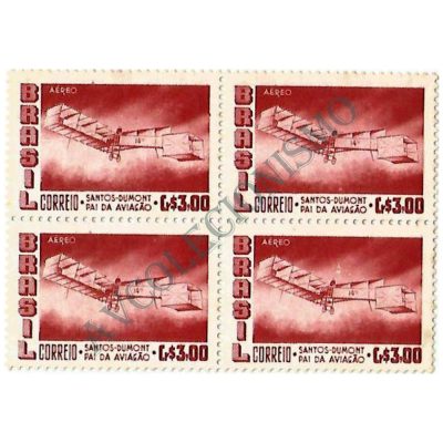 QA0079 - Santos Dumont - Cr$3,00 - 1956