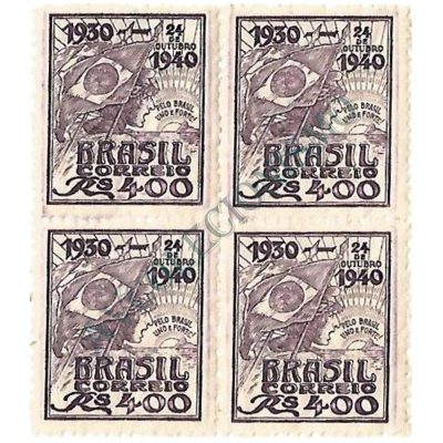 QC0157A - Decênio do governo de Getúlio Vargas - 1940 - MINT - Raro