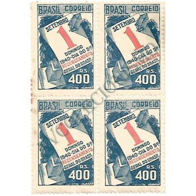 QC0158 - 5º Recenseamento Geral do Brasil - 1941