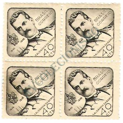 QC0212 - Centenário do nascimento do Alm. Luiz Felipe Saldanha da Gama - 1946 - MINT