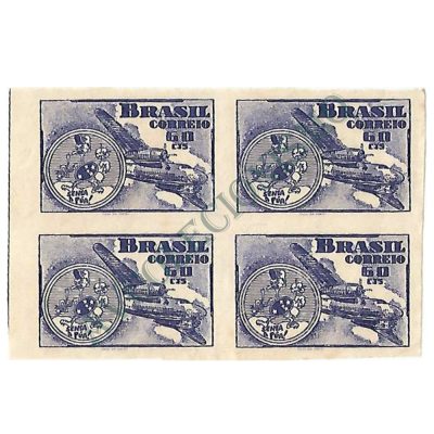 QC0246 - Homenagem à Força Aérea Brasileira na Itália - FAB - 1949 - MINT