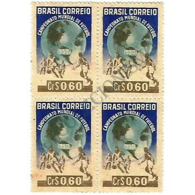 QC0253 - 4º Campeonato Mundial de Futebol - Rio de Janeiro - 1950 - MINT