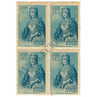 QC0274 - 5º Centenário de Isabel "A Católica de Espanha" (1451-1504) - 1952 - MINT