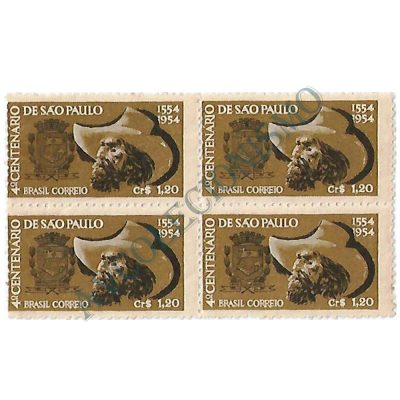 QC0291 - 400 anos de São Paulo - 1953 - MINT