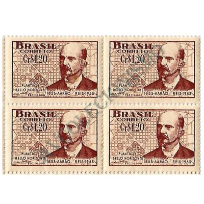 QC0298 - 100 anos do nascimento do engenheiro Aarão Reis - 1953