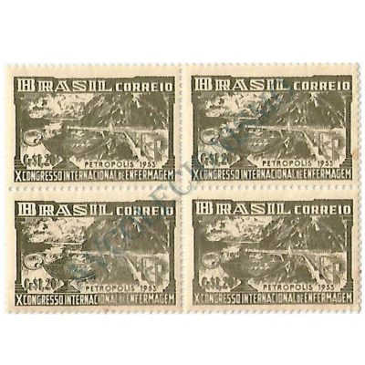 QC0301 - X Congresso Internacional de Enfermagem - Petrópolis/RJ - 1953 - MINT