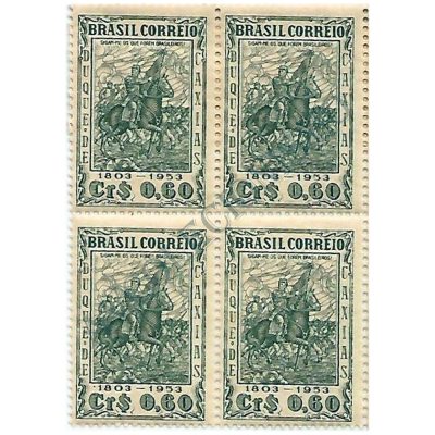 QC0307 - 150 anos do nascimento do Duque de Caxias, Luís Alves de Lima e Silva - 1953 - MINT