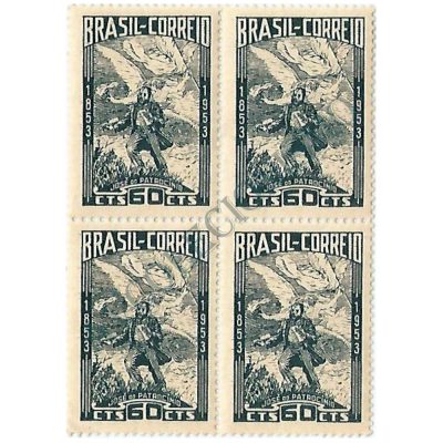 QC0316 - Centenário do nascimento de José do Patrocínio - Jornalista e Abolicionista - 1953 - MINT