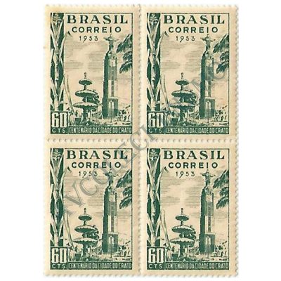 QC0317 - Centenário da cidade de Crato/CE - 1953 - MINT
