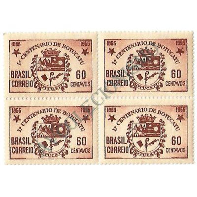 QC0361 - Centenário de Botucatu/SP - 1955 - NNN