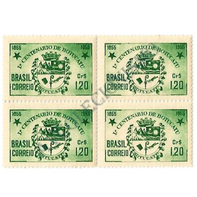 QC0362 - Centenário de Botucatu/SP - 1955 - NNN