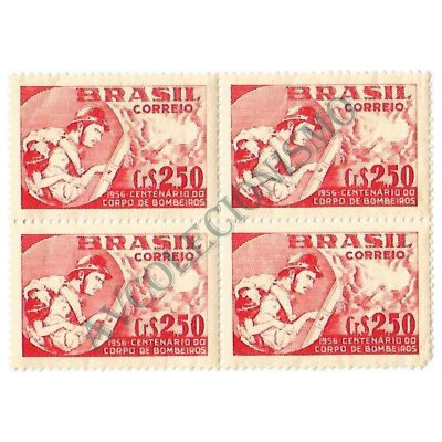 QC0378 - Centenário do Corpo de Bombeiros do Rio de Janeiro - 1956 - NNN