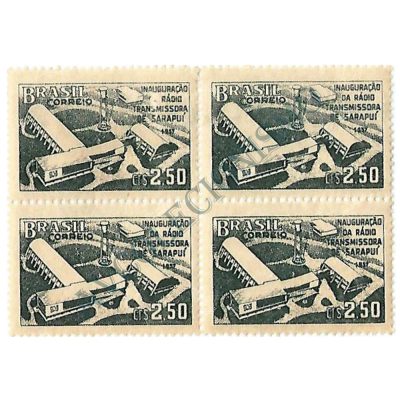 QC0397 - Inauguração da estação rádio transmissora em Sarapuí/RJ - 1957 - NNN
