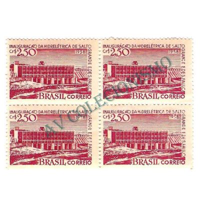 QC0408 - Inauguração da Usina Hidrelétrica de Salto Grande - 1958 - MINT