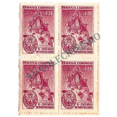 QC0435 - Bicentenário da Ordem Terceira do Carmo de Diamantina/MG - 1959 - NNN