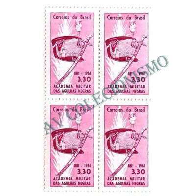 QC0460 - 150 Anos da Academia Militar das Agulhas Negras - RJ - 1961 - NNN