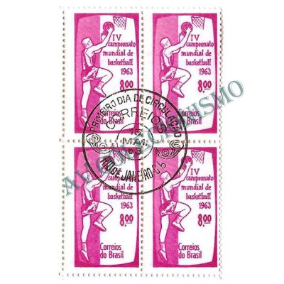 QC0488CPD - IV Campeonato Mundial de Bola-ao-Cesto - RJ - 1963 - CPD