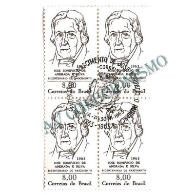 QC0491CBC - 200 anos do nascimento de José Bonifácio de Andrada e Silva (1763-1838) - 1963 - CBC