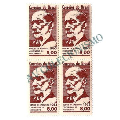 QC0502 - 100 anos do nascimento de Antônio A. Borges de Medeiros, Advogado, Político e Presidente do RS - 1963 - NNN