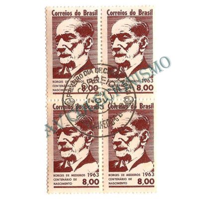 QC0502CPD - 100 anos do nascimento de Antônio A. Borges de Medeiros, Advogado, Político e Presidente do RS - 1963 - CPD