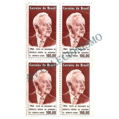 QC0512 - Visita do presidente da República Federal Alemã Heinrich Lubke - 1964 - NNN