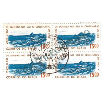QC0515CPD - Propaganda do 4º Centenário da Cidade do Rio de Janeiro - 1964 - CPD
