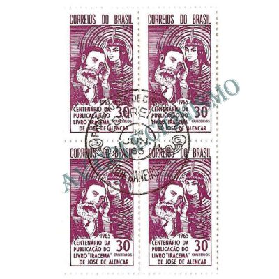 QC0531CPD - Centenário do Livro Iracema de José de Alencar (1829-1877), Poeta, Jornalista, Político - 1965 - CPD