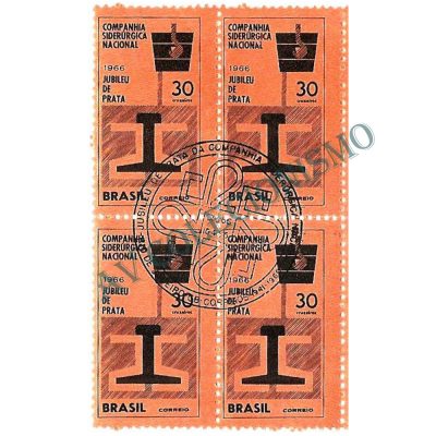 QC0547CBC - 25º Aniversário da Companhia Siderúrgica Nacional - 1966 - CBC