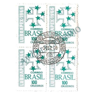 QC0560 - 1ª Exposição Filatélica Luso-Brasileira "LUBRAPEX"-RJ - 1966 - CPD