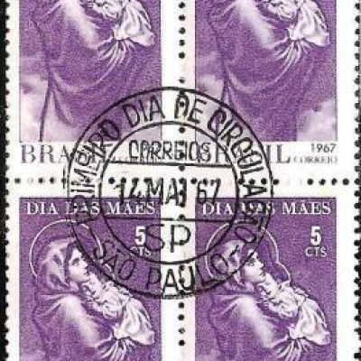 QC0569CPD - Dia das Mães "La Madonnina" - 1967 - MINT