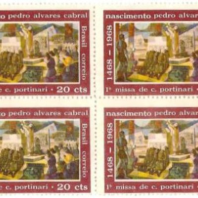 QC0596 - 5º Centenário de Pedro Álvares Cabral - 1968