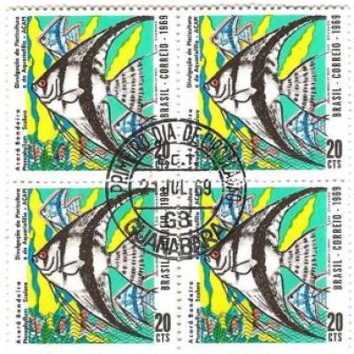 QC0639CPD - Divulgação da Piscicultura e da Aquariofilia - 1969 - MINT