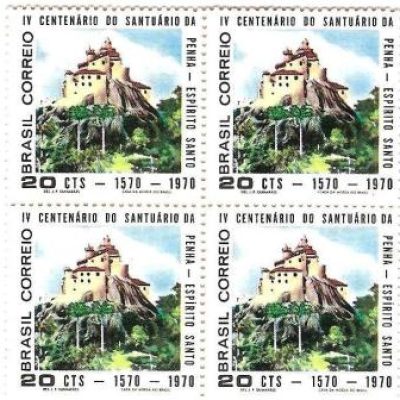 QC0668 - 4º Centenário do Santuário de N. S. da Penha em Vila Velha/ES - 1970