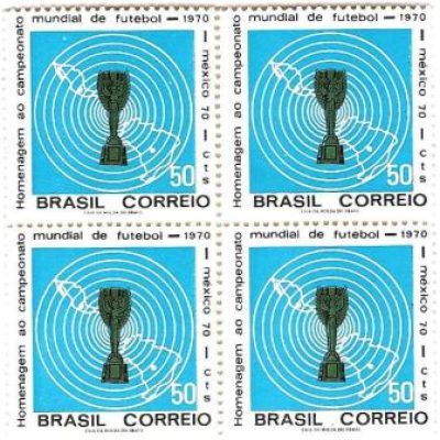 QC0678 - IX Campeonato Mundial de Futebol - México - 1970 - MINT