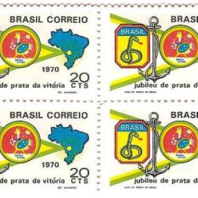 QC0684 - Jubileu de Prata da Vitória dos Aliados - 1970 - MINT