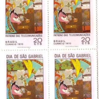 QC0685 - Dia de São Gabriel, Padroeiro das Telecomunicações - 1970 - NN