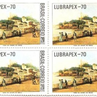 QC0688 - Exposição Filatélica Luso-Brasileira - LUBRAPEX 70 - RJ - MINT