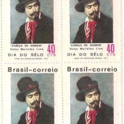 QC0701 - Dia do Selo - Pinturas Brasileiras - Homem - 1971 - MINT