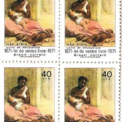 QC0708 - 100 anos da Lei do Ventre Livre - 1971 - MINT