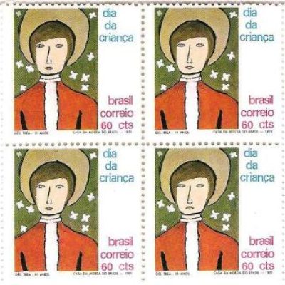 QC0712 - Dia da Criança - Des.Trea - 1971 - MINT