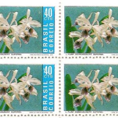 QC0713 - Promoção da Orquídea Brasileira - 1971 - MINT