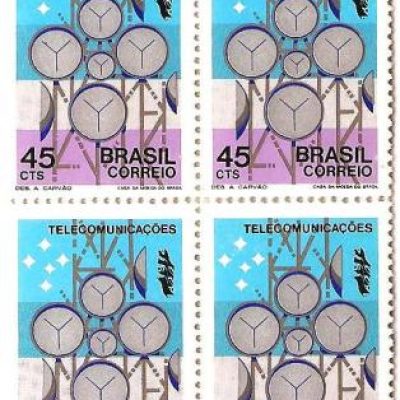QC0734 - Campanha da Integração Nacional - Telecomunicações - 1972 - MINT